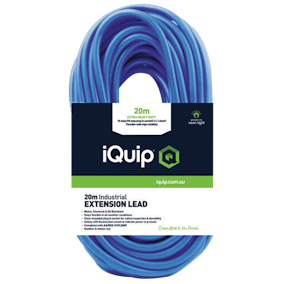 iQuip Extension Lead 20m 15Amp with10Amp Illuminated Plugs